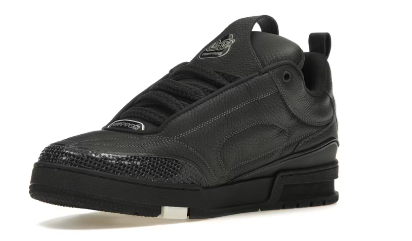 LV skate sneakers negras