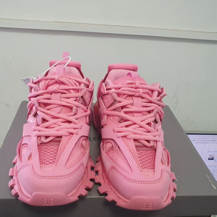 Balenciaga track deportivo rosas