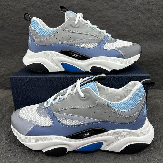 Dior B22 sneakers gris y azul