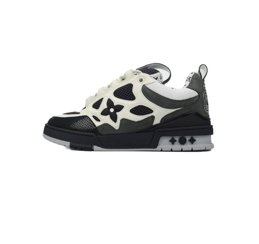 LV Skate blanco y negro - Zapatillas de lujo urbanas