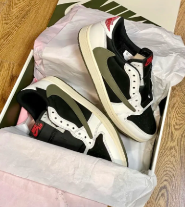 Zapatillas Nike x Travis Scott Air Jordan 1 Low Olive – Zapatillas Streetwear Premium