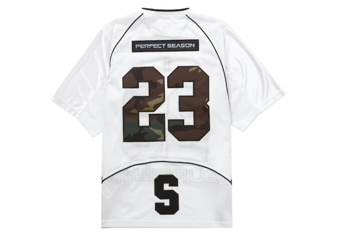 Supreme Camo Football Jersey White
