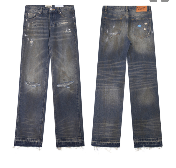 Gallery Dept. LA Flare Jeans Negros – Vaqueros Denim Hombre