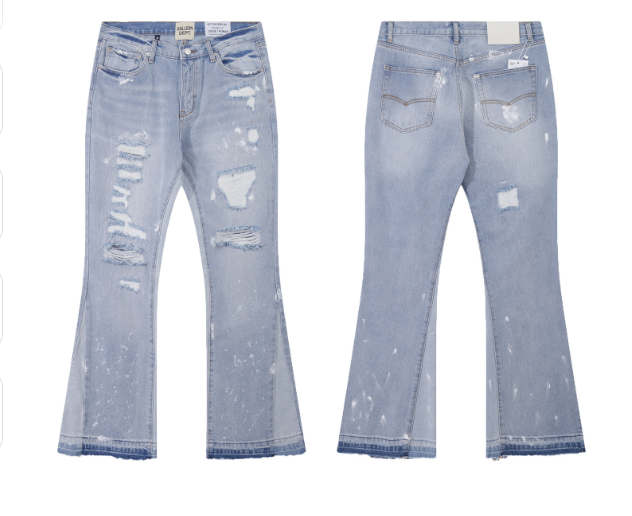 Gallery Dept. LA Flare Jeans Negros – Vaqueros Denim Hombre