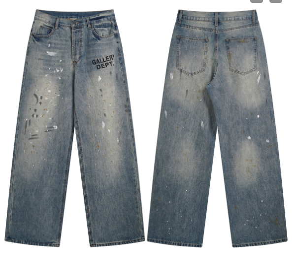 Gallery Dept. LA Flare Jeans Negros – Vaqueros Denim Hombre