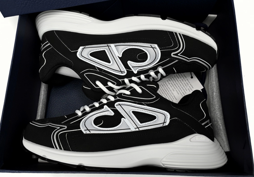Dior B30 Negras y Blancas – Zapatillas Urbanas Premium