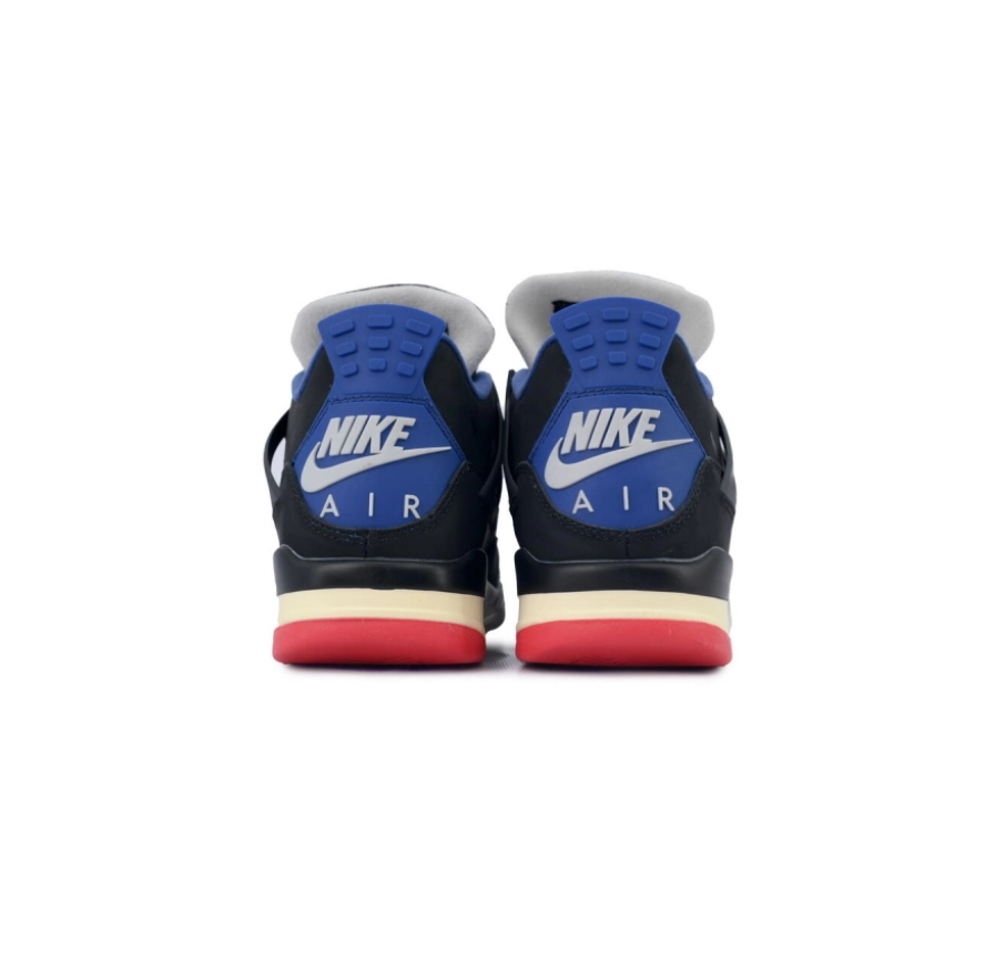 Jordan 4 Retro "Rare Air"  Black Red Blue – Zapatillas Hombre