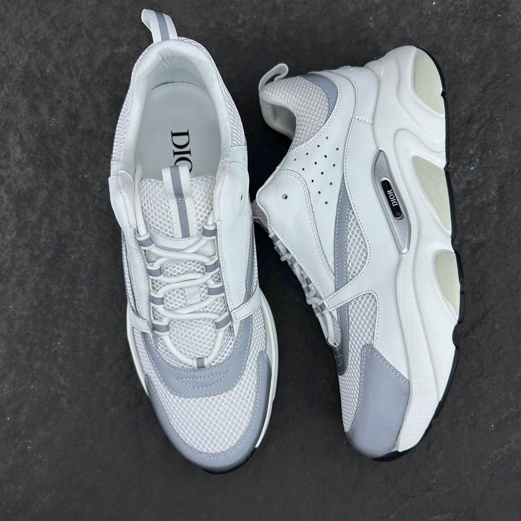 Dior B22 Sneakers – Black/White