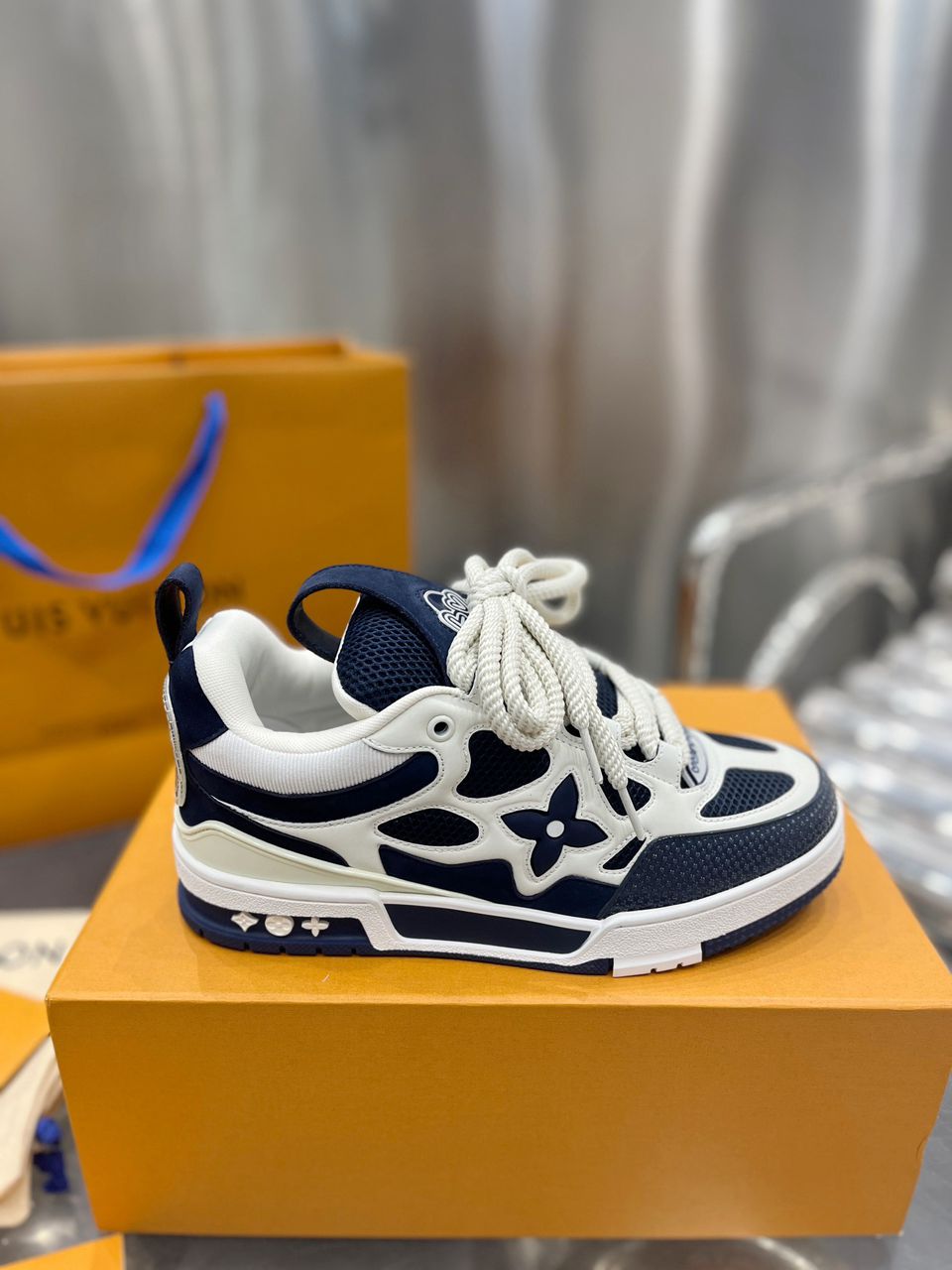 LV Trainer azul/blanco