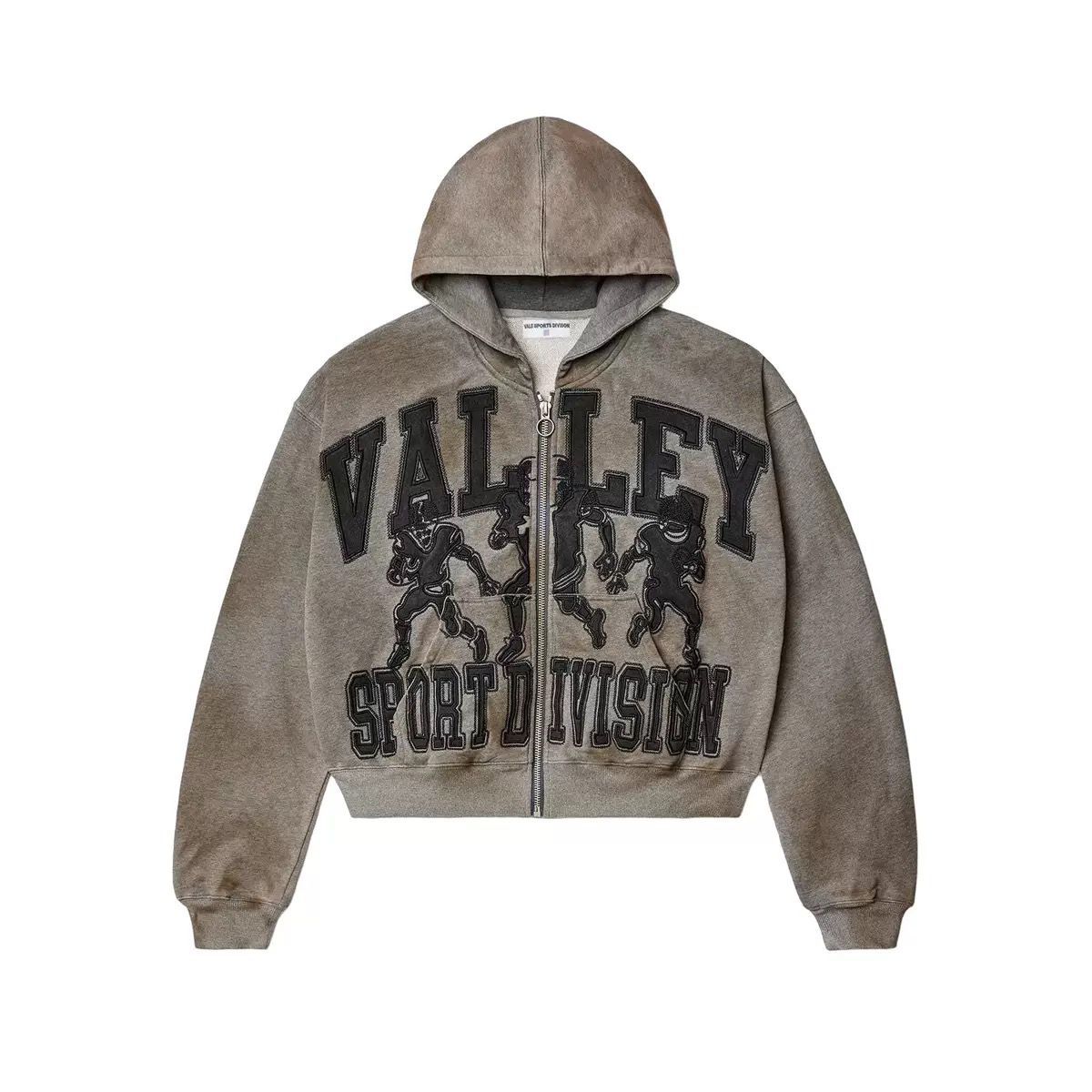 Sudadera “Vale lives” – Hoodie Oversized con Brillos y Estilo Vintage