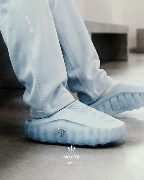 Nike x NOCTA Mind 001 Ice Blue – Slides Azul Claro
