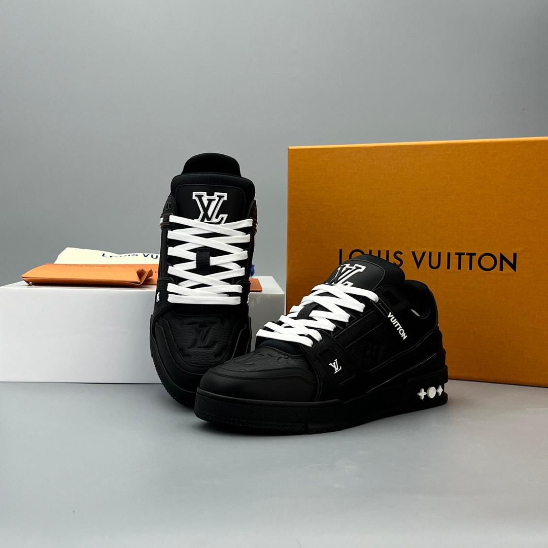Louis Vuitton LV Trainer Black – Lujo, estilo y exclusividad